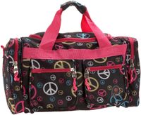Rockland Duffel Bag, Peace, 19-Inch