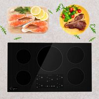 Empava 36" Induction Cooktop Electric Stove W/ Black Vitro Ceramic Smooth Surface Glass EMPV-IDC36