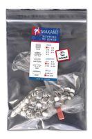 100 Buttons to Cover - Made in USA - Self Cover Buttons with Flat Backs - Size 20 with Tool
