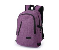 Travel Laptop Backpack Business Anti Theft Slim College School Bag with USB Charging Port for Women & Men Fits Under 15.6"