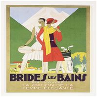 3dRose Image of 2 Women Dressed for Golf and Tennis Art Deco Style Greeting Cards, Set of 12 (gc_163482_2)