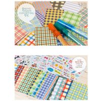 20 PCS Fabric Pattern Instax Films Sticker for FujiFilm Instax Mini 8 7s 25 50s