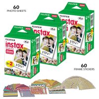Fujifilm INSTAX Mini Instant Film (White) for Fujifilm Mini 8 & Mini 9 Cameras (60 Sheets)