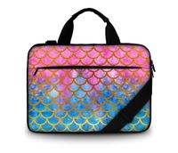 11-13 inches Case Canvas Messenger Bag Tablet Case Handle Sleeve with Shoulder