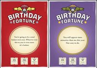 Quiplip Misfortune Birthday 6) Greeting Cards