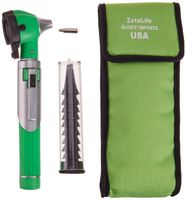 ZetaLife Otoscope - Ear Scope with Light, Ear Infection Detector, Pocket Size (Green Color)