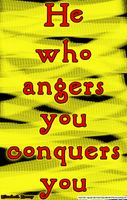 Youth Change Workshops, Anger Management Poster for Schools, Counseling, Violence Prevention (Poster #612)