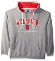Ouray Sportswear NCAA North Carolina State Wolfpack Men's Peerless DLX, Premium Heather/Red, 2X