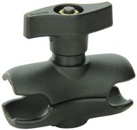 Ram Mount Double Socket D Short Arm, Black