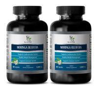 Metabolism Booster - Moringa OLEIFERA Extract 1200 MG - Moringa Immune Pills - 2 Bottle 120 Capsules