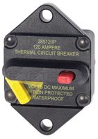 Blue Sea Systems 187 Series, 285 Series & Klixon Circuit Breakers, 285 Series, Panel Mount, 120A DC