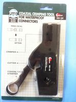 Coaxial Crimping Tool for Waterproof Connectors