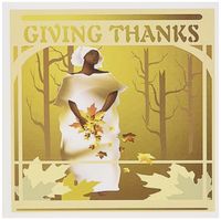 3dRose Formal Thanksgiving - Greeting Cards, 6 x 6 inches, set of 12 (gc_24557_2)