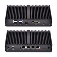 Supermicro Firewall Qotom-Q335G4 Intel Core I3-5005U 3M Cache,2.0Ghz, 4Gb Ddr3 Ram 32Gb Ssd, 4 Intel LAN,Used As A Router/Firewall/Proxy/WiFi Access Point