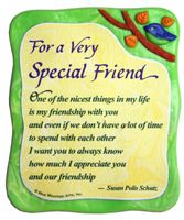 Sculpted Magnet: For a Very Special Friend, 3.0" x 3.5"