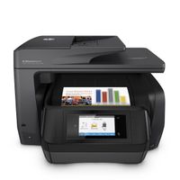 HP OfficeJet Pro 8720 All-in-One Wireless Printer with Mobile Printing, HP Instant Ink & Amazon Dash Replenishment ready - Black (M9L74A) (Renewed)