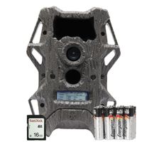 Wildgame Innovations Cloak Pro 12 Invisible Flash with Batteries & SD Card, Tru Bark Camo