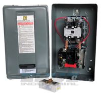 5HP 1-Phase 230V Definite Purpose Motor Starter for Electric Motor from SQUARE D, Model 8911DPSG32V09, 8911DPSO32V09