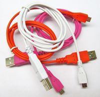 3 Pack USB Cables, Charger Cable for Phones, Micro-USB, 1m / 39.5 inch / 3.3 ft