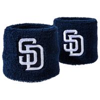 Franklin Sports San Diego Padres MLB Baseball Wristbands - Youth MLB Team Logo Sweat Wristbands - Great for Costumes and Uniforms - Wristband Pair