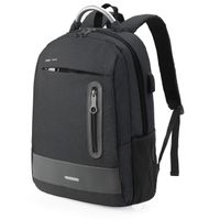 FORESTLANG Travel Laptop Backpack, Water-Resistant Business Computer Backpack with USB Charging Port & Headphone Interface for Men, Women, Teenagers - Fits 15.6inch Laptop (Black)