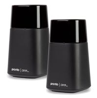 Pronto and Peel App, Smart Universal Remote Control, Compatible with iOS and select Android devices, 2 pack