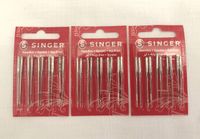 Singer Sewing Machine Needles 2020 Red Band Size 14/90 (30 Count)