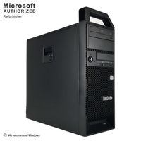 2018 Lenovo Think Station S30 Gaming TW Desktop PC, Intel Quad Core XEON E5-1603 2.8G, 16G,512G SSD+3T,DVD,WIFI,BT 4.0,HDMI,USB 3.0,DVI,DP port, 2G Video Card, W10P64 (Renewed)