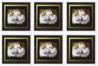 3dRose Homemade Marshmallows - Greeting Cards, 6 x 6 inches, set of 6 (gc_14884_1)