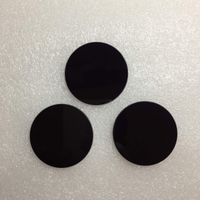 3PCS! 254nm UV Pass Filter ZWB3 Ø25X1.5MM Visible Light Absorbing Black Glass Ultraviolet Transmitting UG5 U-360