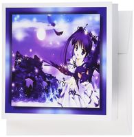 3dRose Crystal Dream Anime 6 x 6 Inches Greeting Cards, Set of 12 (gc_28757_2)