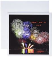 Happy 4th Of July - Greeting Cards, 6 x 6 inches, set of 6 (gc_53263_1)