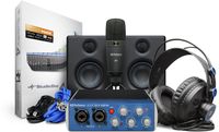 PreSonus AudioBox Studio Ultimate Bundle Complete Hardware/Software Recording Kit with Studio Monitors