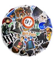 Harry Stickers for Teens Magic Legend 50pcs Sticker Cartoon with Party Favors for Water Bottle Kid Graffiti Waterproof Decals for Scrapbook Planner Journal Bike Luggage Skateboard Bumper