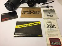 Nikon FG 20 35mm SLR Film Camera Body with Nikon Series E 50mm f1.8 Lens