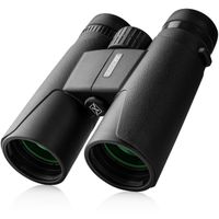 RUGGEDFIX Binoculars with Night Vision (Low Light) Compact Lightweight 10x42 Powered FMC Lenses for Hunting,Bird Watching, Sightseeing and Sporting Events