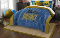 Officially Licensed NCAA UCLA Bruins Modern Take Full/Queen Comforter and 2 Sham Set