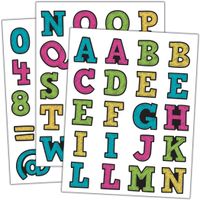 Teacher Created Resources Chalkboard Bright's Alphabet Stickers (5017)