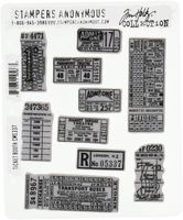 Stampers Anonymous CMS337 Cling Stamp Tholtz Ticketbooth