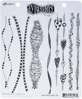 Ranger DYR-34575 Dyan Reaveley's Dylusions Cling Stamp Collections, 8.5 by 7-Inch, Inbetweenies