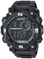 Armitron Sport Men's 40/8284BLK Digital Chronograph Black Resin Strap Watch