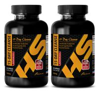 Immune System Vitamins - 15-Day Cleanse 1180MG - Advanced - antioxidant Vitamins - 2 Bottles (60 Capsules)
