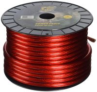 GSI GPC4R100 4 Gauge Power.Ground Cables (Red)