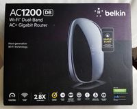 Belkin - Dual-Band AC+ Gigabit Router (F9K1113-BBY) Black - Pre-Owned