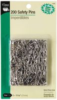 Dritz 1470 Safety Pins, Size 1 (200-Count)