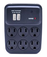 Mini Gadgets Bush Baby HD 1080P BB USB 6-Outlet Wall Charger WiFi Hidden Camera