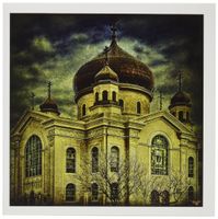 3dRose Russian Orthodox Church Brooklyn - Greeting Cards, 6 x 6 inches, set of 12 (gc_55971_2)