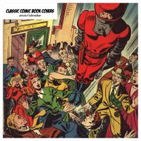 Retrospect Group Classic Comic Book Covers 2019 Square Calendar (YS 1028)