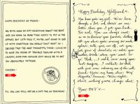 Quiplip Handwritten Yours Truly Birthday Cards, 6-Pack (YT12166PCK)