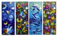 Inkology 3D Lenticular Slider Pencil Case, Design May Vary (318-2)